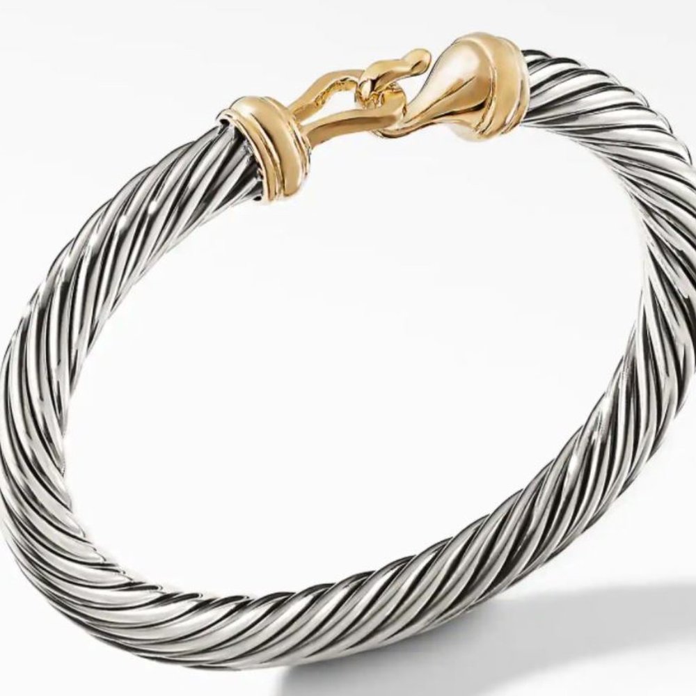 David Yurman Cable Classic Buckle Bracelet 7mm